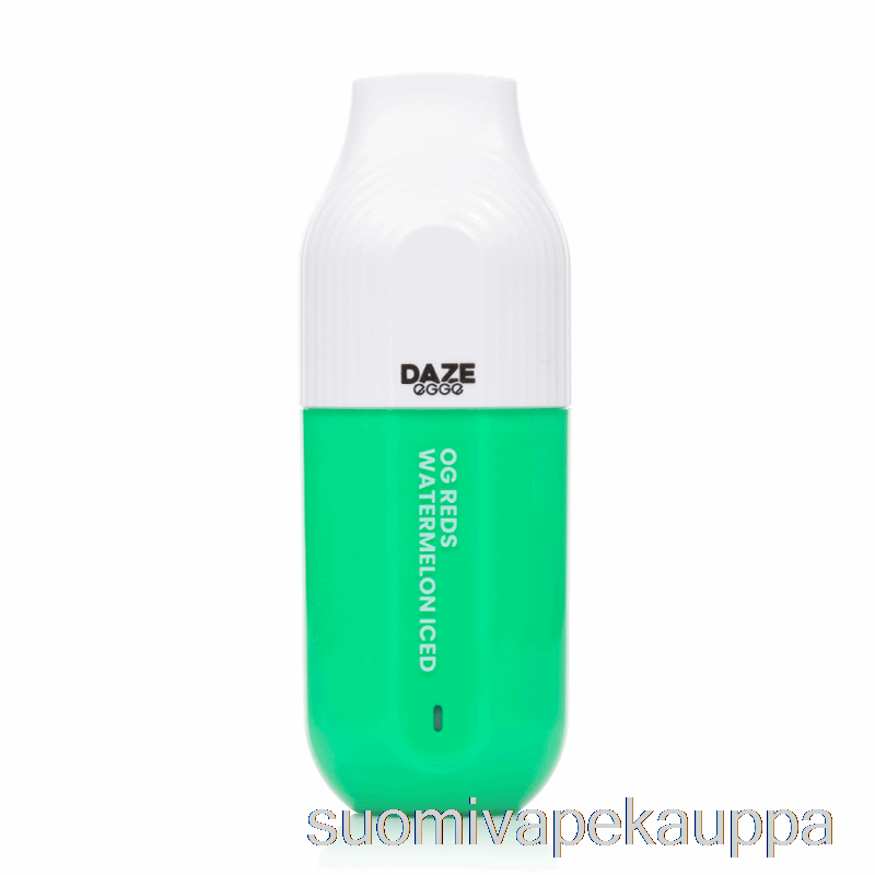 Vape Netistä 7 Daze Egge 3000 Kertakäyttöinen Og Reds Vesimeloni Iced